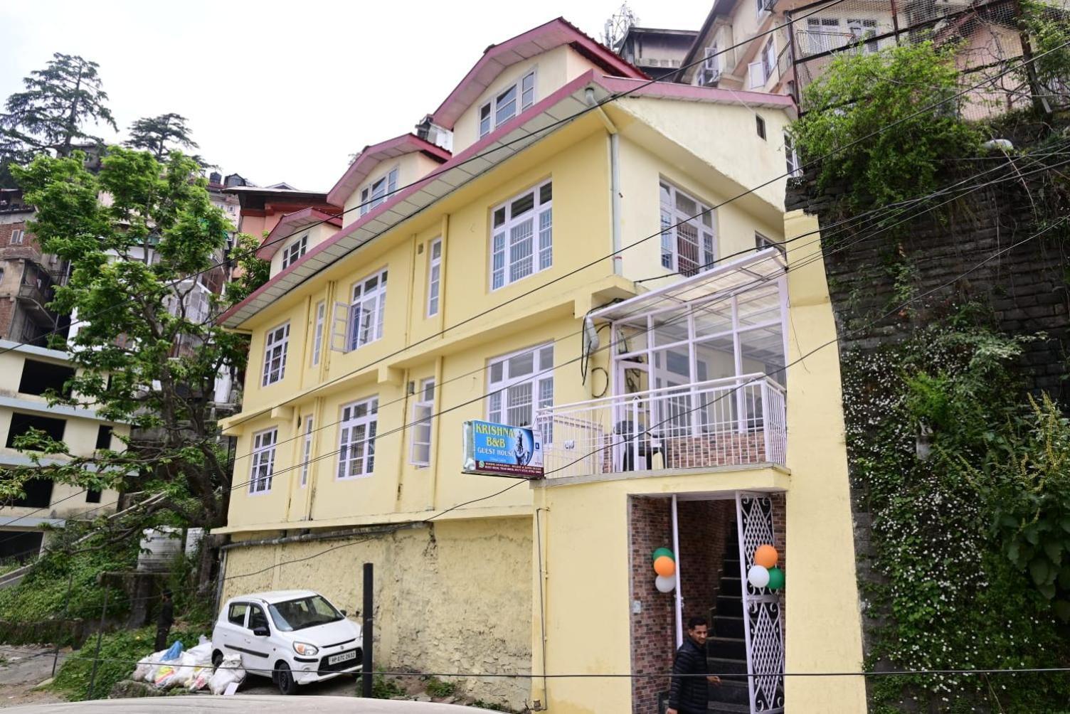 Krishna B&B Near Mall Road Shimla Exteriör bild