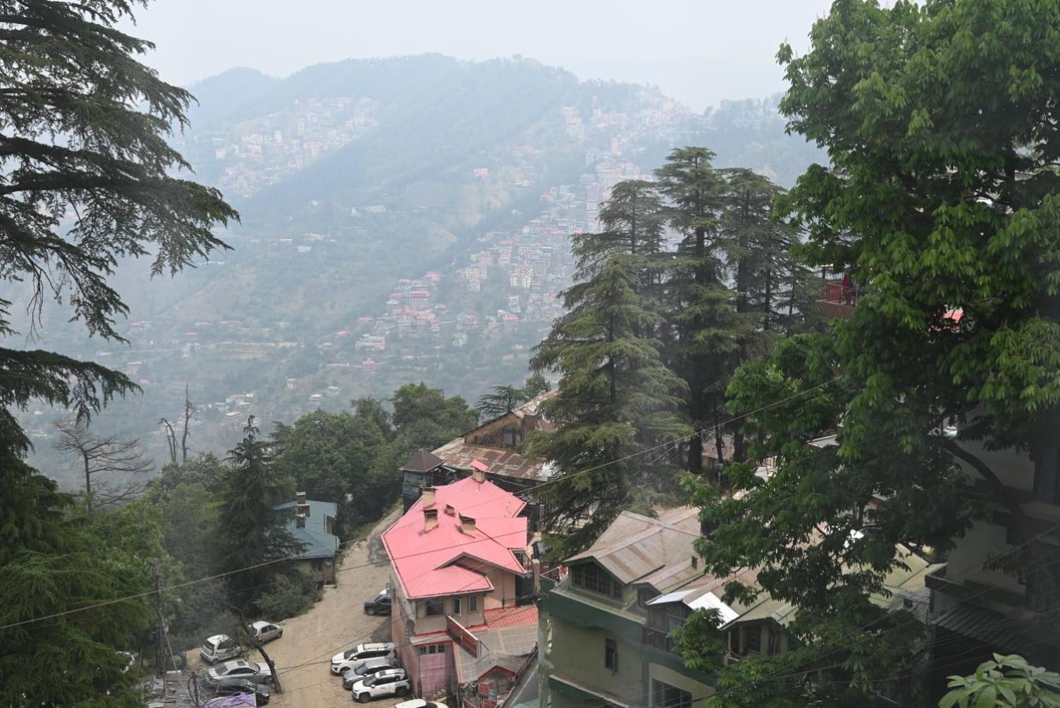 Krishna B&B Near Mall Road Shimla Exteriör bild